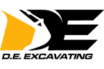 Logo for D. E. Excavating LLC Logo for D. E. Excavating LLC